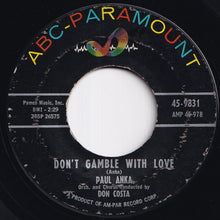 画像をギャラリービューアに読み込む, Paul Anka - Diana / Don't Gamble With Love (7 inch Record / Used)
