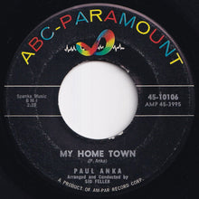 Load image into Gallery viewer, Paul Anka - My Home Town / Something Happened (7 inch Record / Used)
