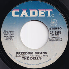 画像をギャラリービューアに読み込む, Dells - The Love We Had (Stays On My Mind) / Freedom Means (7 inch Record / Used)
