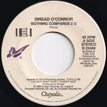 画像をギャラリービューアに読み込む, Sinead O'Connor - Nothing Compares 2 U / Jump In The River (7 inch Record / Used)
