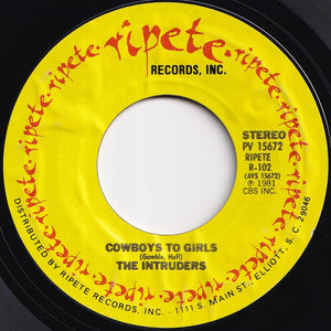 Intruders - Cowboys To Girls / I'll Always Love My Mama (7 inch