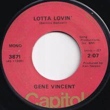 Load image into Gallery viewer, Gene Vincent - Be-Bop-A-Lula / Lotta Lovin' (7 inch Record / Used)
