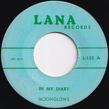 画像をギャラリービューアに読み込む, Moonglows - In My Diary / Blue Velvet (7 inch Record / Used)
