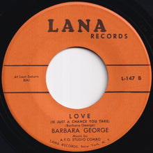 画像をギャラリービューアに読み込む, Barbara George - I Know (You Don't Love Me No More) / Love (Is Just A Chance You Take) (7 inch Record / Used)

