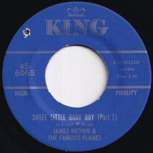 画像をギャラリービューアに読み込む, James Brown &amp; The Famous Flames - Sweet Little Baby Boy (Part 1) / (Part 2) (7 inch Record / Used)
