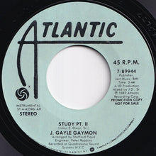 Load image into Gallery viewer, J. Gayle Gaymon - Study Pt. I / Pt. II (7 inch Record / Used)
