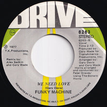 画像をギャラリービューアに読み込む, Funk Machine - Oouu Funky Music / We Need Love (7 inch Record / Used)

