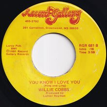 画像をギャラリービューアに読み込む, Willie Cobbs - Eatin' Dry Onions / You Know I Love You (7 inch Record / Used)
