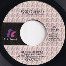 画像をギャラリービューアに読み込む, George McCrae - Rock Your Baby / (Part 2) (7 inch Record / Used)
