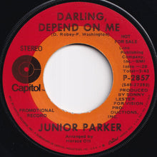 画像をギャラリービューアに読み込む, Junior Parker - The Outside Man / Darling, Depend On Me (7 inch Record / Used)
