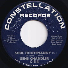 画像をギャラリービューアに読み込む, Gene Chandler - Soul Hootenanny (Pt. I) / (Pt. II) (7 inch Record / Used)

