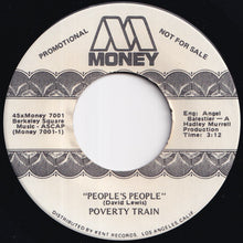 Load image into Gallery viewer, Poverty Train - People's People / Love And Funky Music (7 inch Record / Used)
