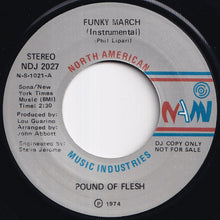 画像をギャラリービューアに読み込む, Pound Of Flesh / Vilo Perry - Funky March (Instrumental) / Standing Room Only (Vocal) (7 inch Record / Used)
