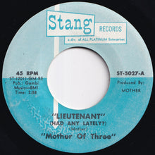 画像をギャラリービューアに読み込む, Mother Of Three - Lieutenant (7 inch Record / Used)
