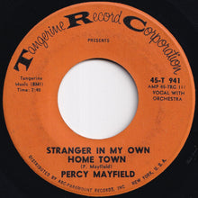 Load image into Gallery viewer, Percy Mayfield - Stranger In My Own Home Town / Maybe It's Because Of Love (7 inch Record / Used)
