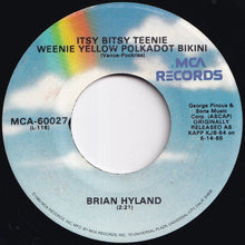 Load image into Gallery viewer, Brian Hyland / Jerry Keller - Itsy Bitsy Teenie Weenie Yellow Polkadot Bikini / Here Comes Summer (7 inch Record / Used)
