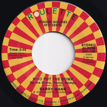 画像をギャラリービューアに読み込む, Barry Mann / Brian Hyland - Who Put The Bomp (In The Bomp, Bomp, Bomp) / Sealed With A Kiss (7 inch Record / Used)
