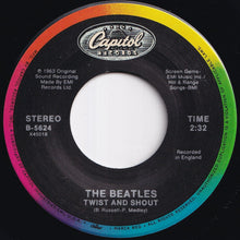 画像をギャラリービューアに読み込む, Beatles - Twist And Shout / There's A Place (7 inch Record / Used)
