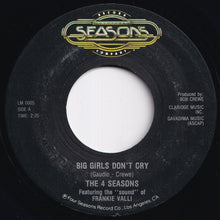 画像をギャラリービューアに読み込む, 4 Seasons - Big Girls Don't Cry / Candy Girl (7 inch Record / Used)
