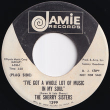 画像をギャラリービューアに読み込む, Sherry Sisters - I've Got A Whole Lot Of Music In My Soul / The Way Love Grows (7 inch Record / Used)
