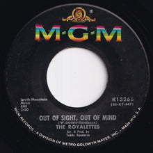 画像をギャラリービューアに読み込む, Royalettes - It's Gonna Take A Miracle / Out Of Sight, Out Of Mind (7 inch Record / Used)
