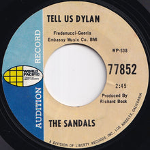 Load image into Gallery viewer, Sandals - Tell Us Dylan / Why Should I Cry (7 inch Record / Used)
