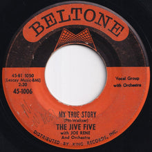 画像をギャラリービューアに読み込む, Jive Five - My True Story / When I Was Single (7 inch Record / Used)
