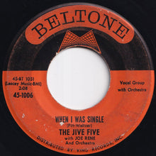 画像をギャラリービューアに読み込む, Jive Five - My True Story / When I Was Single (7 inch Record / Used)
