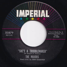画像をギャラリービューアに読み込む, Majors - She's A Troublemaker / A Little Bit Now (A Little Bit Later) (7 inch Record / Used)
