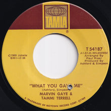 画像をギャラリービューアに読み込む, Marvin Gaye, Tammi Terrell - What You Gave Me / How You Gonna Keep It (After You Get It) (7 inch Record / Used)
