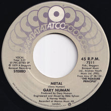 画像をギャラリービューアに読み込む, Gary Numan - Cars / Metal (7 inch Record / Used)
