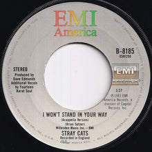 画像をギャラリービューアに読み込む, Stray Cats - I Won't Stand In Your Way / (Acappella Version) (7 inch Record / Used)
