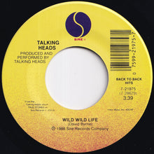 画像をギャラリービューアに読み込む, Talking Heads - And She Was / Wild Wild Life (7 inch Record / Used)
