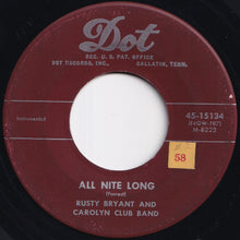 Load image into Gallery viewer, Rusty Bryant And Carolyn Club Band - Castle Rock / All Nite Long (7 inch Record / Used)
