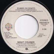 Load image into Gallery viewer, Eumir Deodato - Night Cruiser / Love Magic (7 inch Record / Used)
