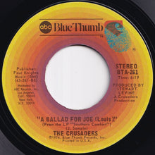 画像をギャラリービューアに読み込む, Crusaders - Stomp And Buck Dance / A Ballad For Joe (Louis) (7 inch Record / Used)

