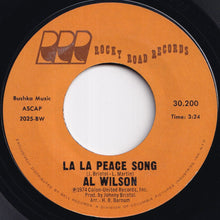 画像をギャラリービューアに読み込む, Al Wilson - La La Peace Song / Keep On Lovin' You (7 inch Record / Used)
