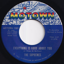 画像をギャラリービューアに読み込む, Supremes - My World Is Empty Without You / Everything Is Good About You (7 inch Record / Used)
