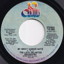 画像をギャラリービューアに読み込む, Love Unlimited Orchestra - My Sweet Summer Suite / Just Living It Up (7 inch Record / Used)
