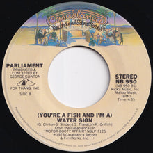 画像をギャラリービューアに読み込む, Parliament - Aqua Boogie (A Psychoalphadiscobetabioaquadoloop) / (You're A Fish And I'm A) Water Sign (7 inch Record / Used)
