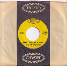 画像をギャラリービューアに読み込む, Sly &amp; The Family Stone - Thank You (Falettinme Be Mice Elf Agin) / Everybody Is A Star (7 inch Record / Used)
