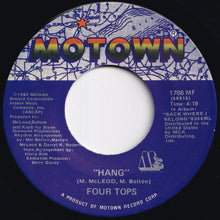 画像をギャラリービューアに読み込む, Four Tops - I Just Can't Walk Away / Hang (7 inch Record / Used)
