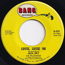 画像をギャラリービューアに読み込む, Jack Eely And The Courtmen - Louie, Louie '66 / David's Mood (7 inch Record / Used)

