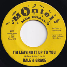 画像をギャラリービューアに読み込む, Dale &amp; Grace - I'm Leaving It Up To You / That's What I Like About You (7 inch Record / Used)

