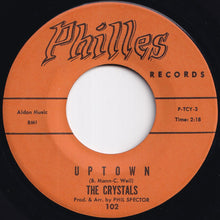 Load image into Gallery viewer, Crystals - Uptown / What A Nice Way To Turn Seventeen (7 inch Record / Used)
