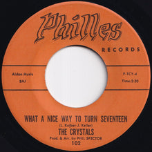 Load image into Gallery viewer, Crystals - Uptown / What A Nice Way To Turn Seventeen (7 inch Record / Used)
