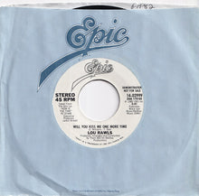 画像をギャラリービューアに読み込む, Lou Rawls - Will You Kiss Me One More Time / Will You Kiss Me One More Time (7 inch Record / Used)
