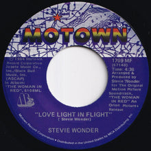 画像をギャラリービューアに読み込む, Stevie Wonder - Love Light In Flight / It's More Than You (Instrumental) (7 inch Record / Used)
