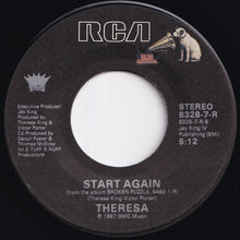 画像をギャラリービューアに読み込む, Theresa - What Cha Gonna Do / Start Again (7 inch Record / Used)
