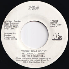 画像をギャラリービューアに読み込む, Keith &amp; Darrell - Work That Body / Work That Body (7 inch Record / Used)
